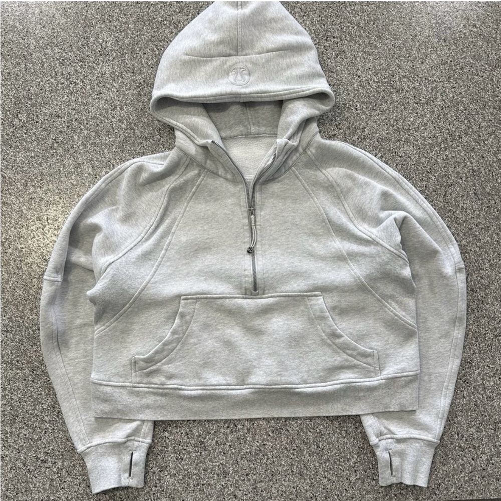 Lululemon Athletica Light Gray Women's Hoodie